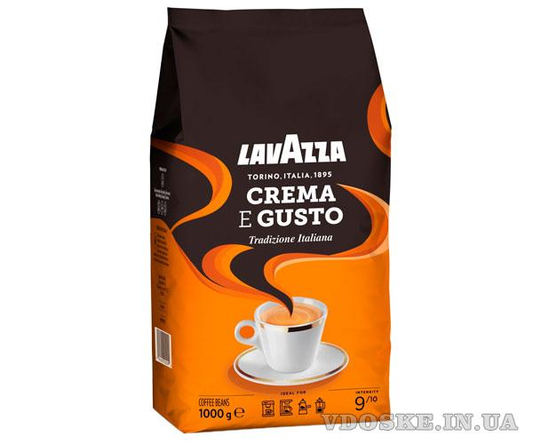 Кофе в зернах Lavazza Crema e Gusto 1кг